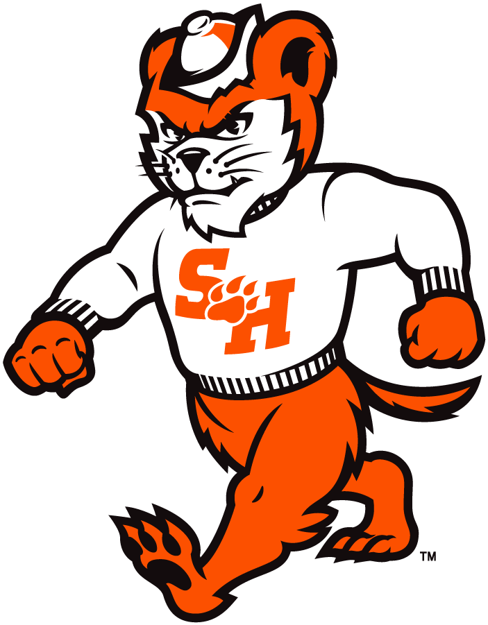 Sam Houston State Bearkats 2020-Pres Mascot Logo v2 diy DTF decal sticker